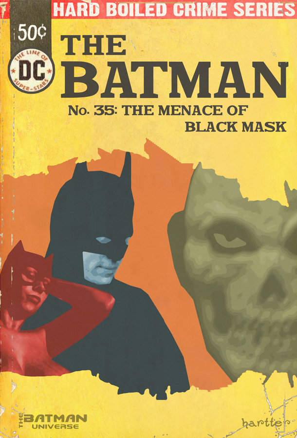 Sean Hartter Faux Batman Paperback Cover